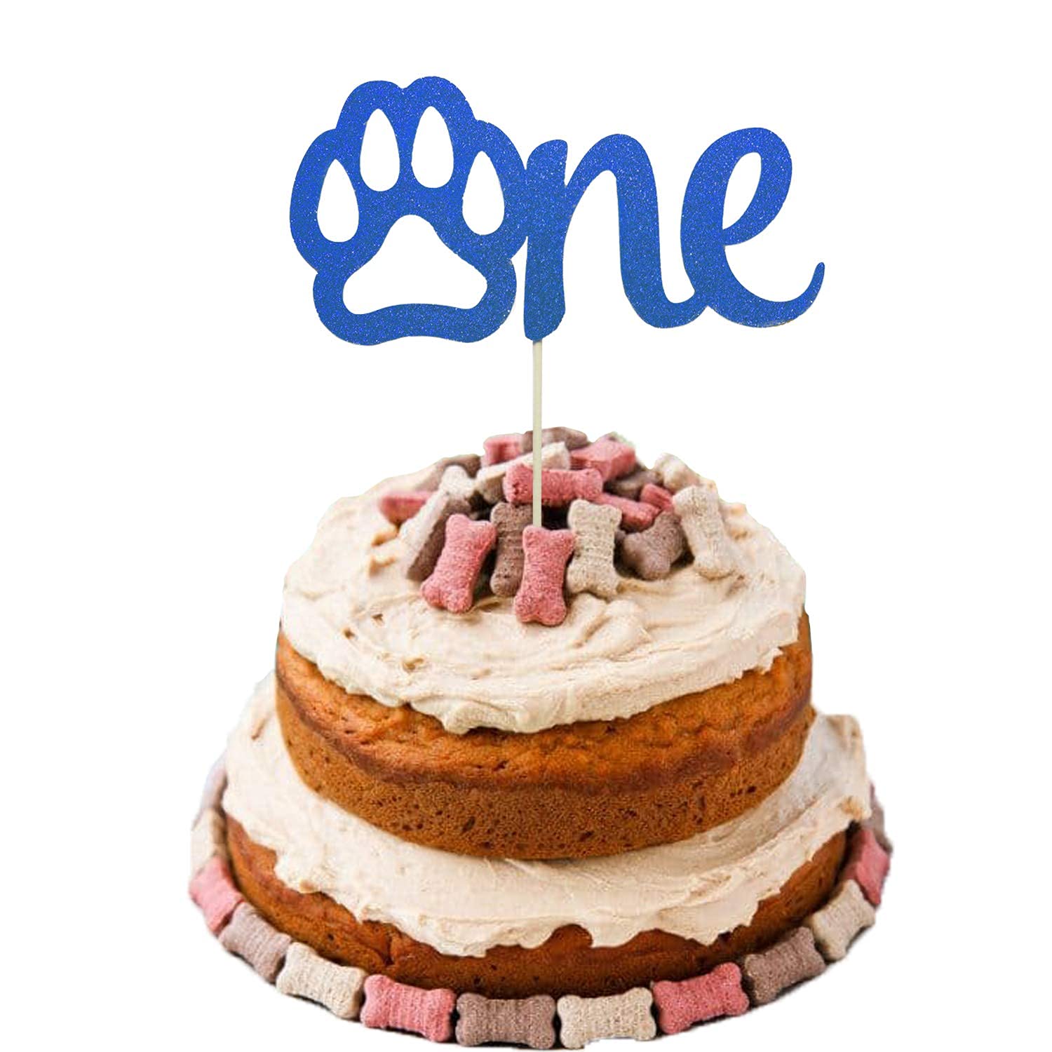 Festiko Dog Cake Topper 1, Blue Glitter Dog 1st Birthday Cake Topper, Let’s Pawty Cake Topper, Puppy Cake Topper for Pet Dog 1st Birthday Party Decorations Supplies Set (B091Z1LCVM) Amazon Price History, Amazon Price Tracker