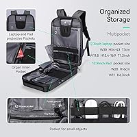 Vista 2 de Mochila de carcasa dura MARK RYDEN, Negro, Casual