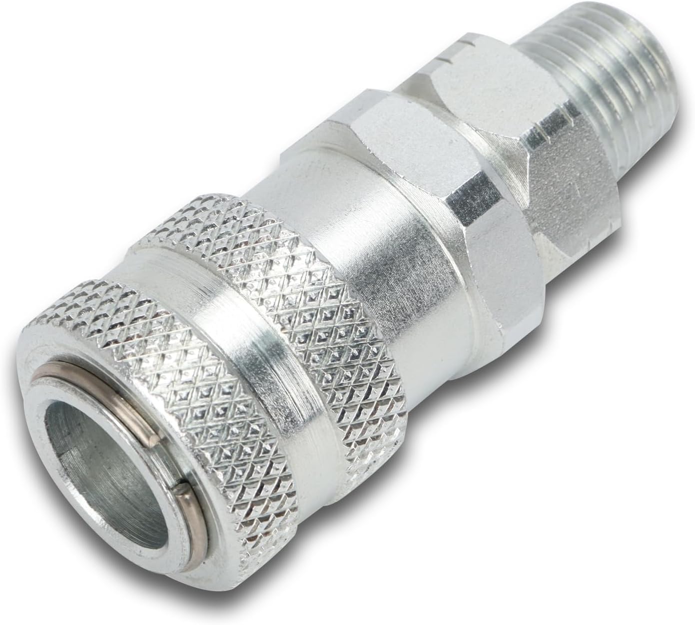 Fuel System Priming Pump Quick Connect Coupler Fitting for Compu-Check, Replacement for OTC 5869-1 J-47912-QC, for Detroit Diesel S60, Cummins, Caterpillar, MBE900, MBE4000 Engines