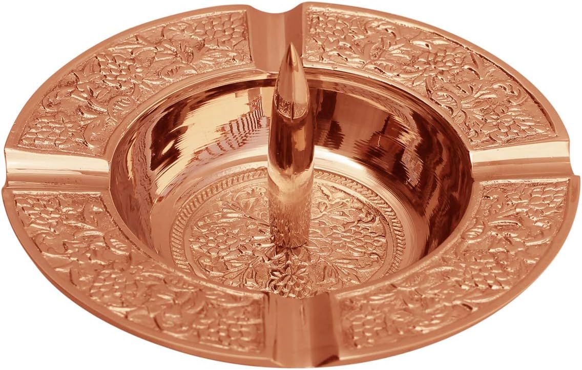 Raakhadaanee - Metal Ashtray with Poker Spike to Clean Out Bowls, Perfect Gifts Idea for boyfriend By ABHANDICRAFTS