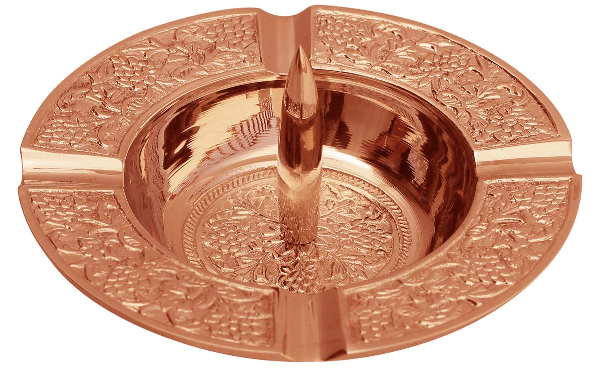 Raakhadaanee - Metal Ashtray with Poker Spike to Clean Out Bowls, Perfect Gifts Idea for boyfriend By ABHANDICRAFTS