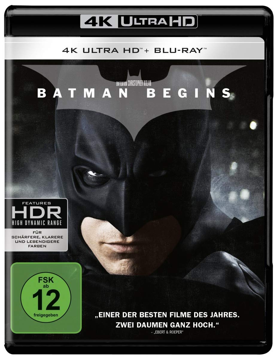 Batman Begins (4K Uhd) - Movie [Blu-ray] [2005]