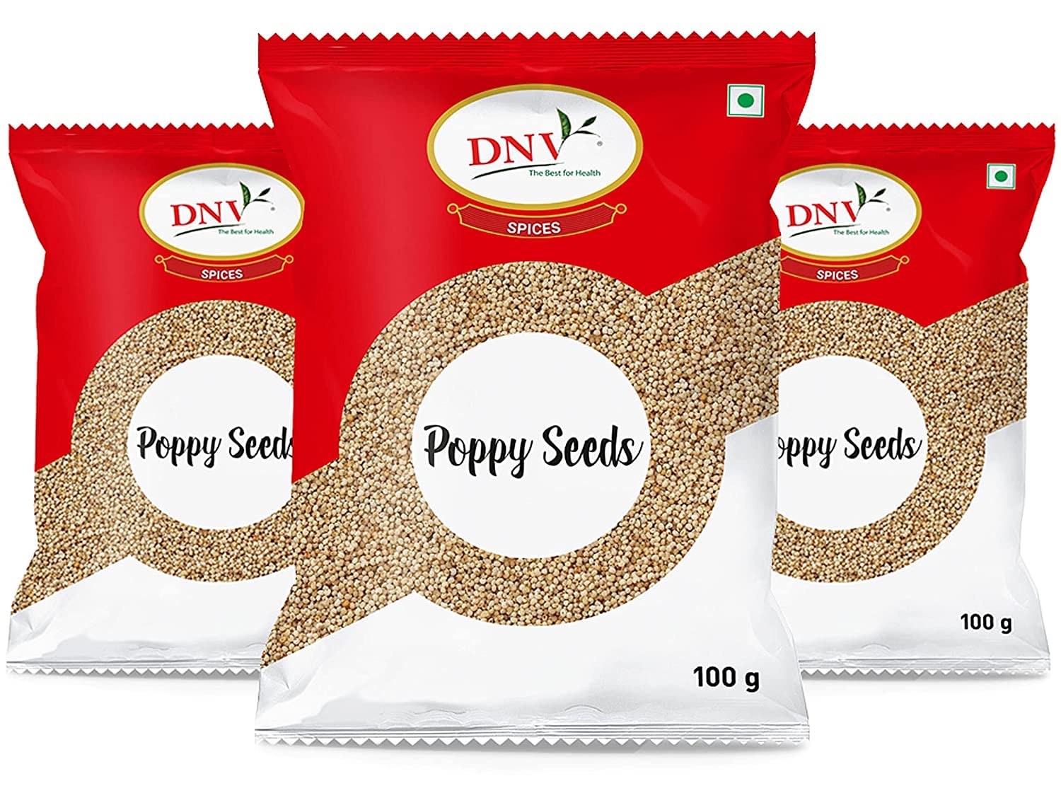 DNV Natural Whole Khus Khus 300gm Poppy Seeds Posta Dana khas
