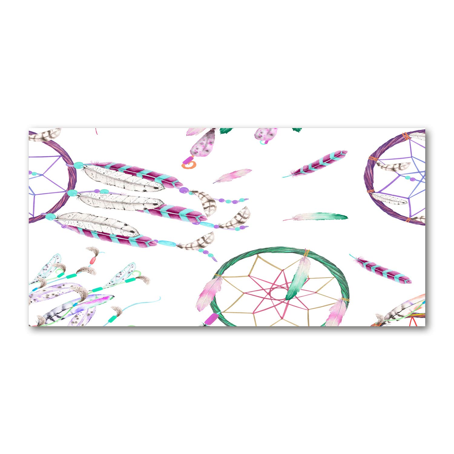 Mural art image verre plastique 140x70cm tableau acrylique deco
