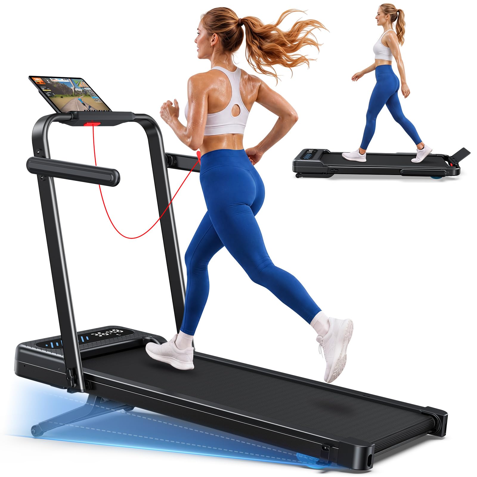Cardirun Walking Pad with Auto Incline