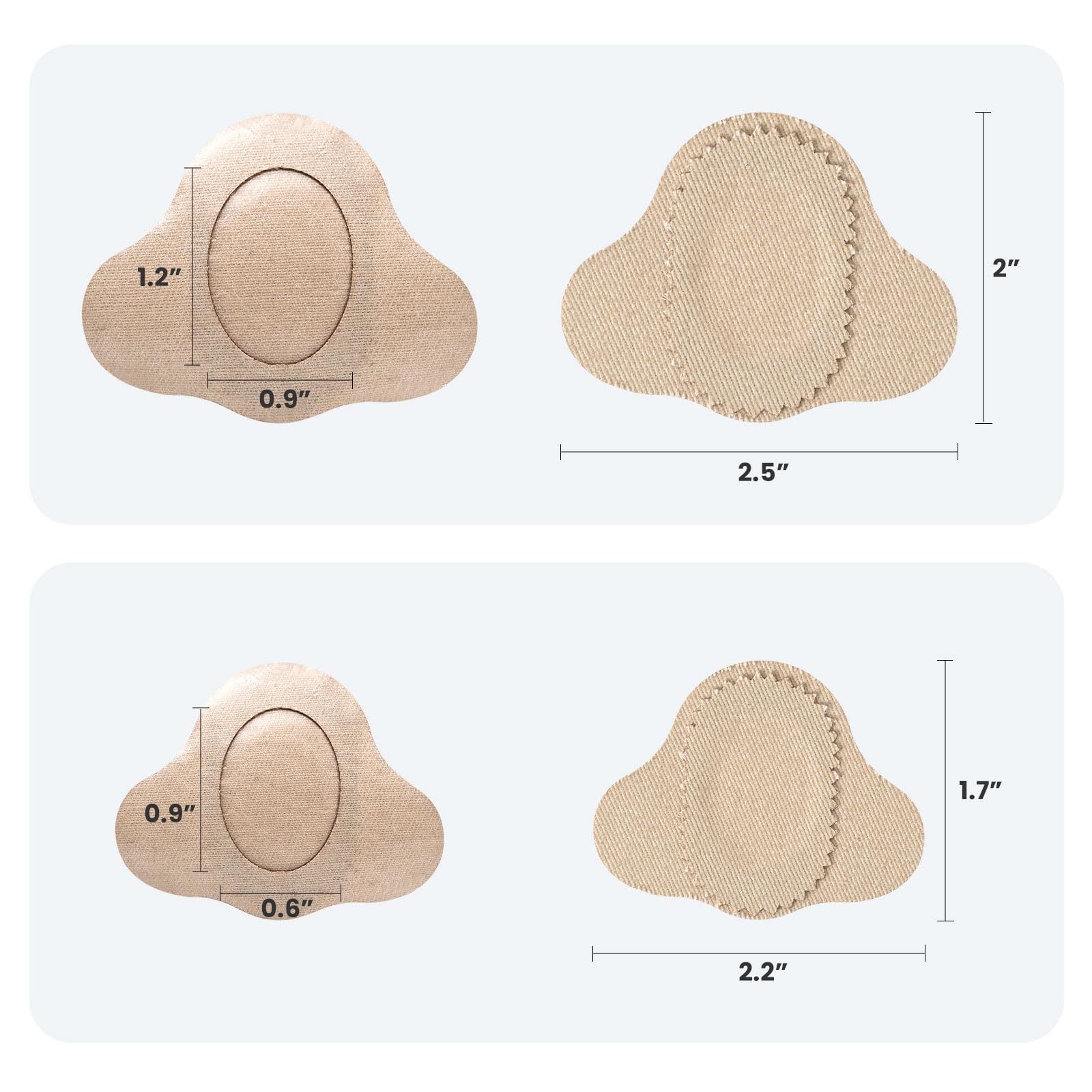 Bukihome Almohadillas para juanetes para llevar con zapatos, 24 piezas de moleskin para pies, resistentes al agua, cojines para alivio del dolor de juanetes para comodidad y protección durante todo el