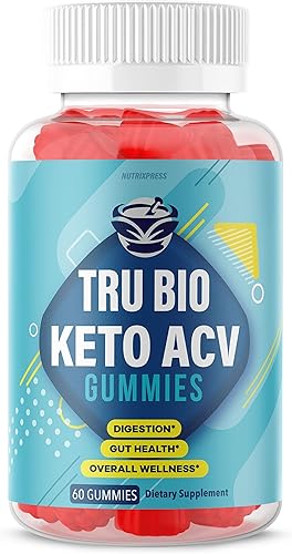Nutrixpress TruBio Keto ACV Gummies - Nuevas gomitas de vinagre de sidra de manzana Tru Bio Keto fórmula mejorada Keto True Bio Trubio Keto Gomitas