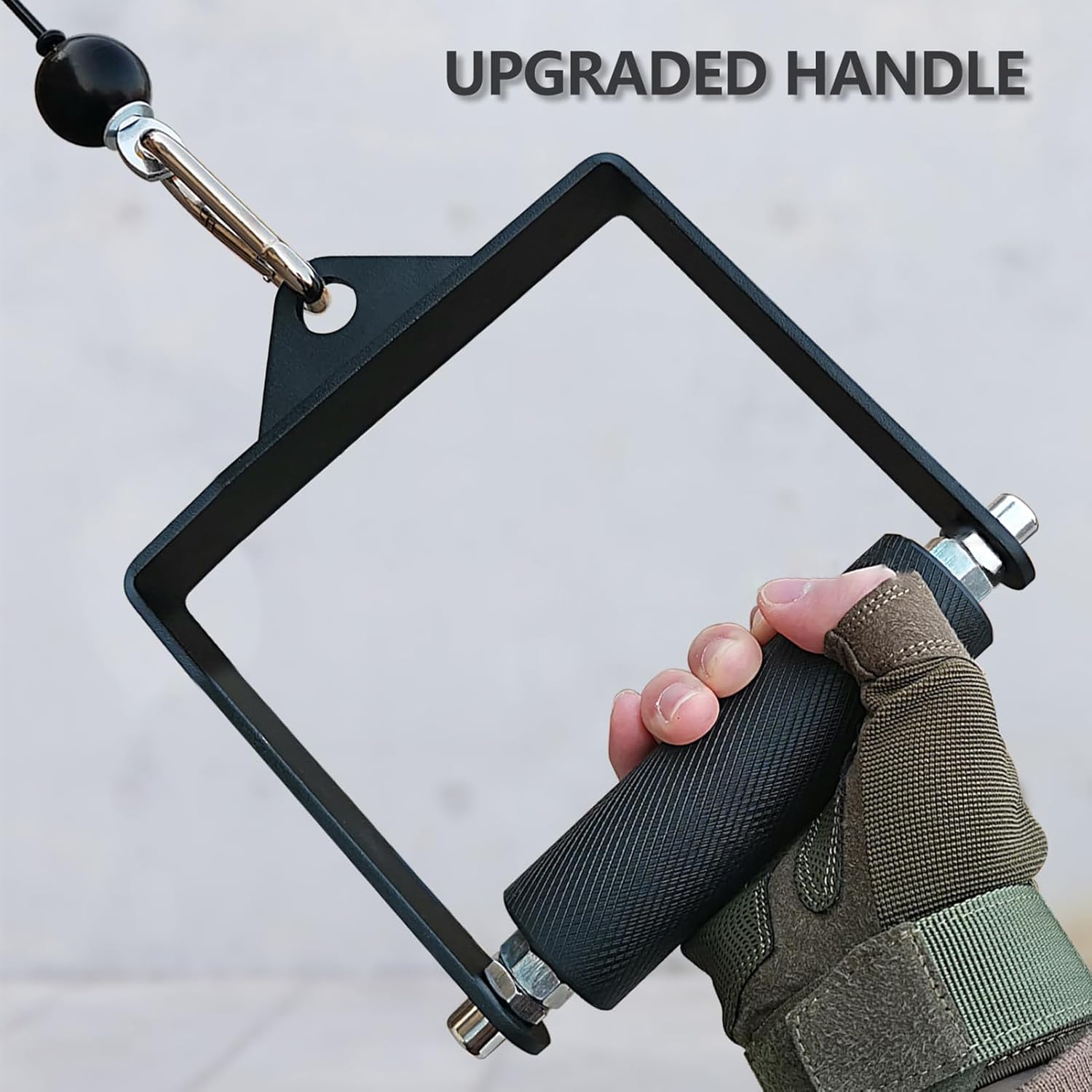 プルダウンハンドル - ケーブルマシン D列 プルダウンバー | 人間工学に基づいた筋力トレーナー交換部品 ジム エクササイズ 肩