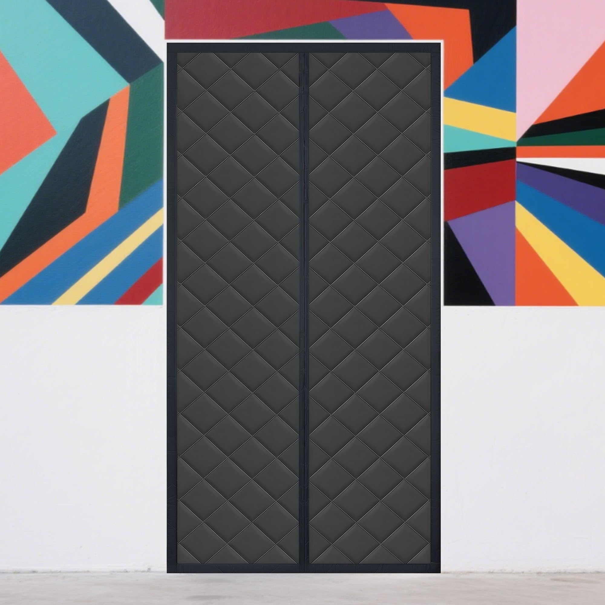 Rideau thermique magnétique 61 x 200 cm pour protéger la maison en toute saison