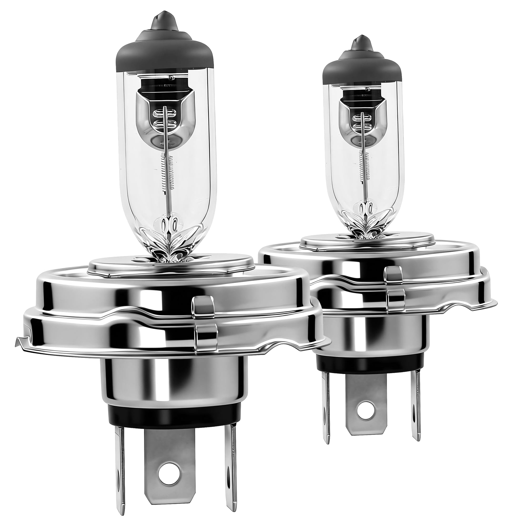 H4/9003 Halogen Headlight Bulbs, OEM Replacement, High/Low Beam, 2 Pack