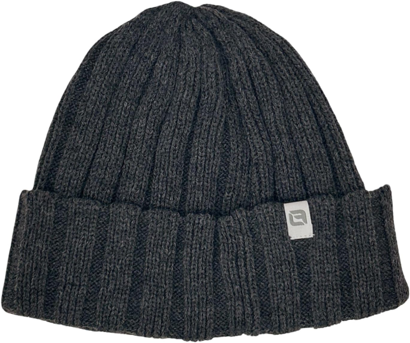 LogoFit Ribbed Cuffed Beanie for Men and Women - Unisex Winter Hat (Auburn) - Image 3