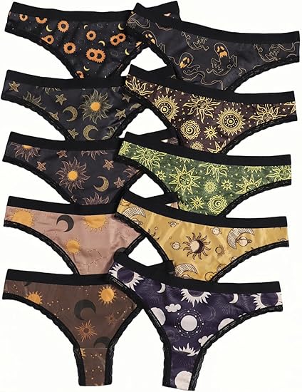 Morvia Halloween Themed Variety Pack Thong Review