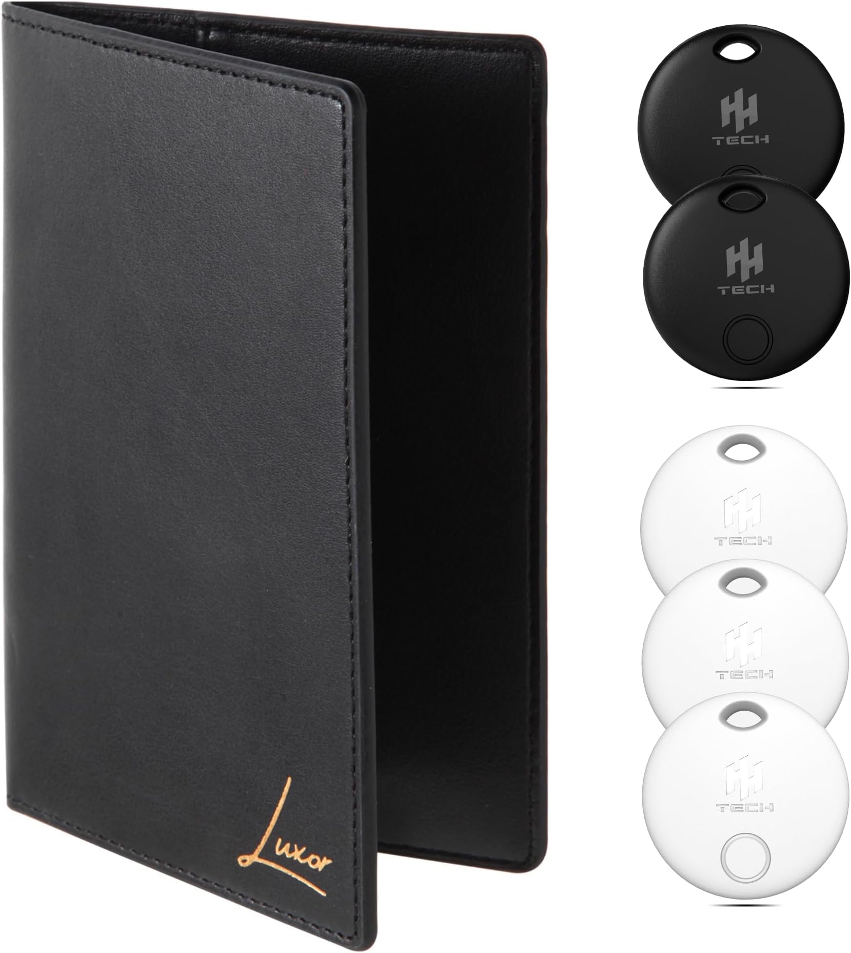HH-Tech Smart Tag for Apple iOS Devices, Key Tracker, Item Finder, Luggage Tag, Mini Tracker, Easily Track Your Wallet, Bag, Suitcase, and More with The Apple iPhone Find My App