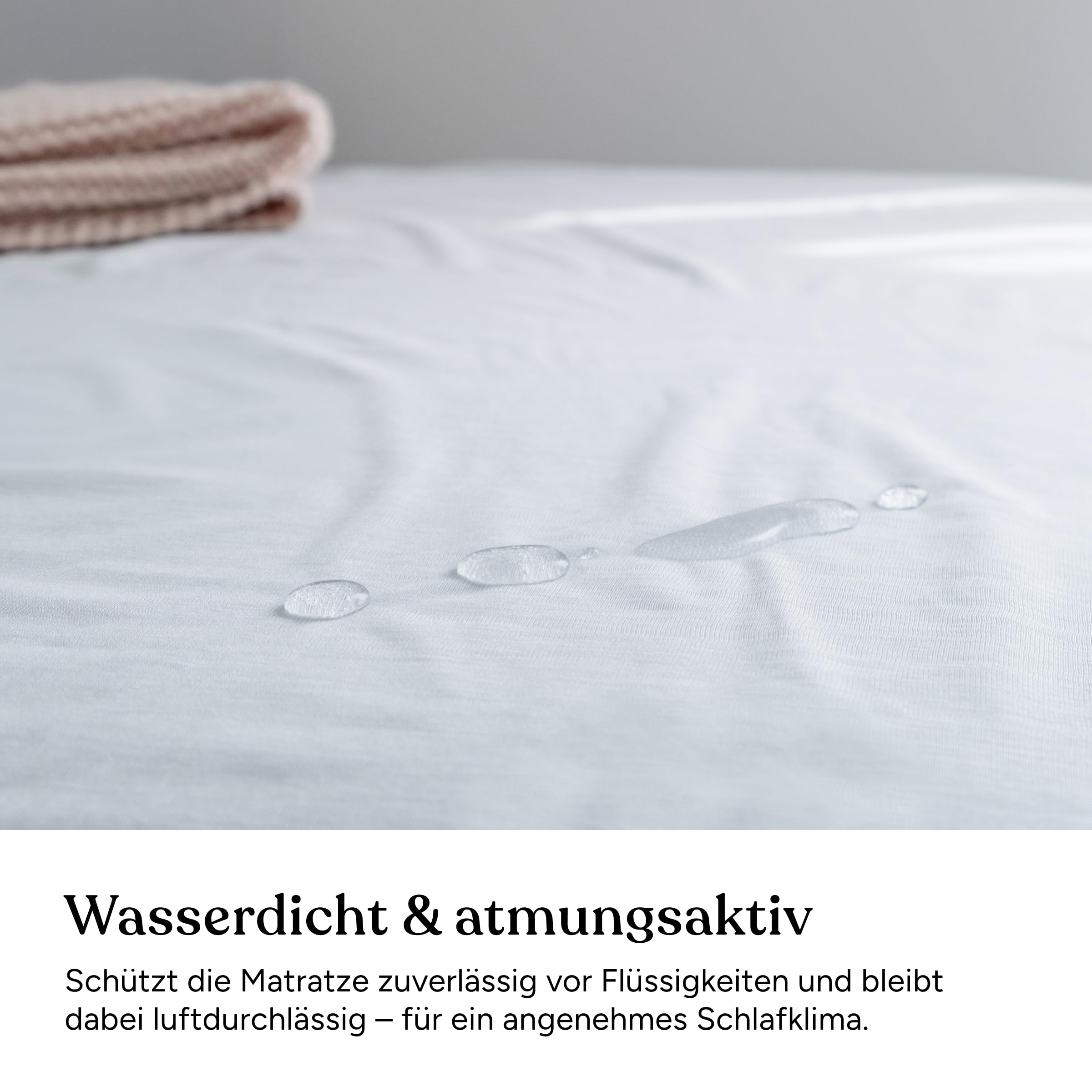 Ehrenkind® wasserdichte Matratzenauflage 60x120 cm, Matratzenschoner Kinderbett aus Tencel™ Lyocell, atmungsaktiv, knisterfrei, PU-Membran, Oeko-Tex Zertifiziert