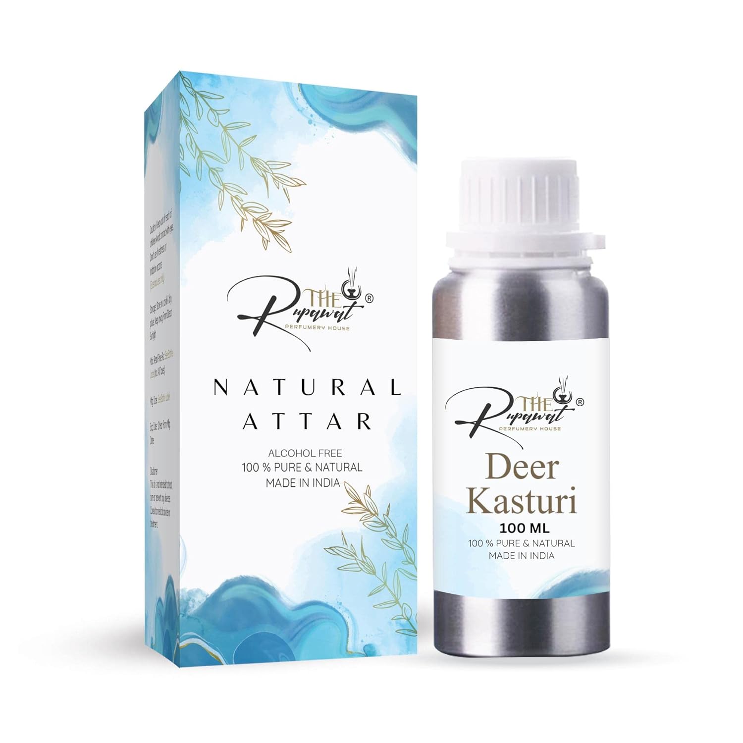 THE RUPAWAT Perfumery House Attar for Men and Women (Deer Kasturi