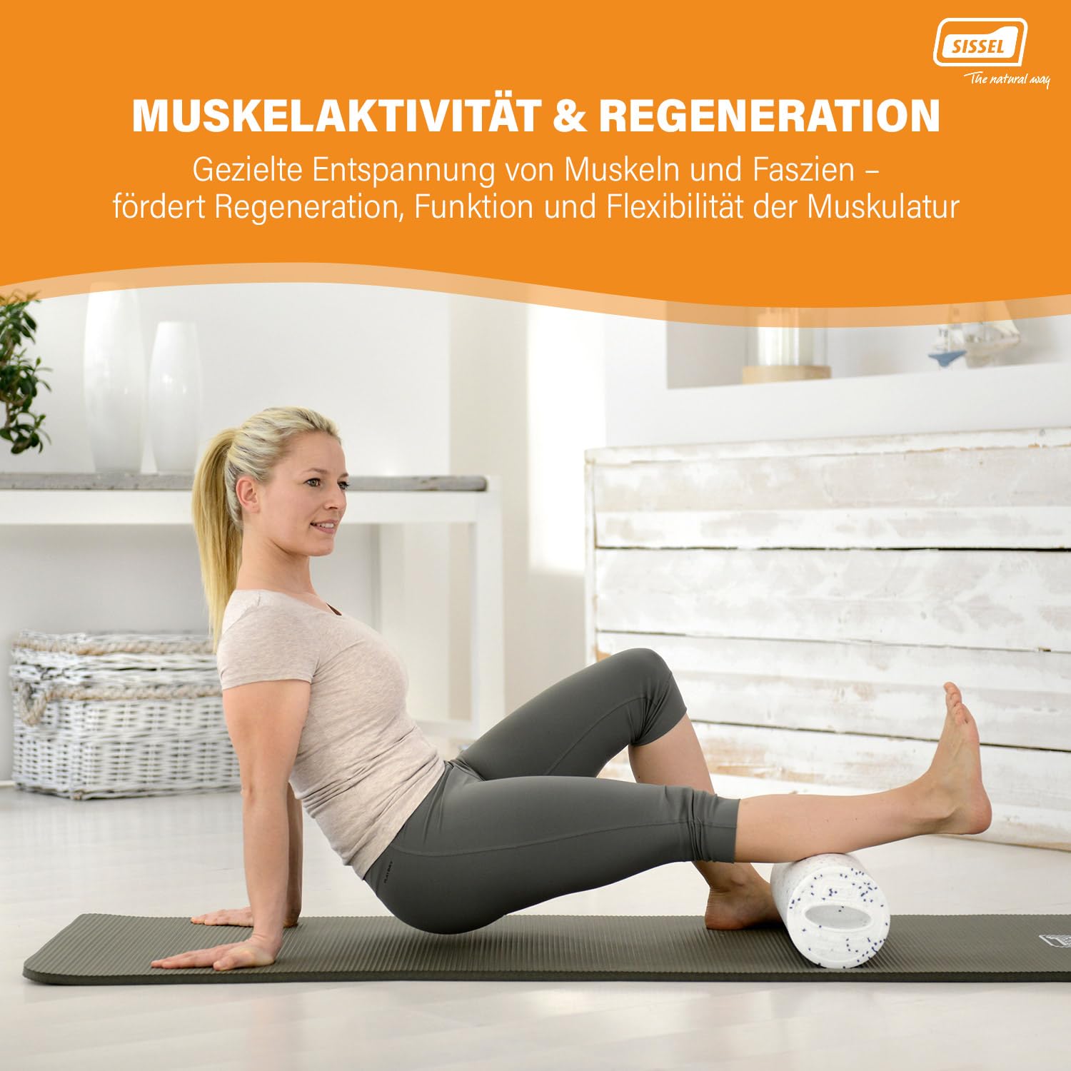 SISSEL Herren Myofascia Roller Soft, 34225W