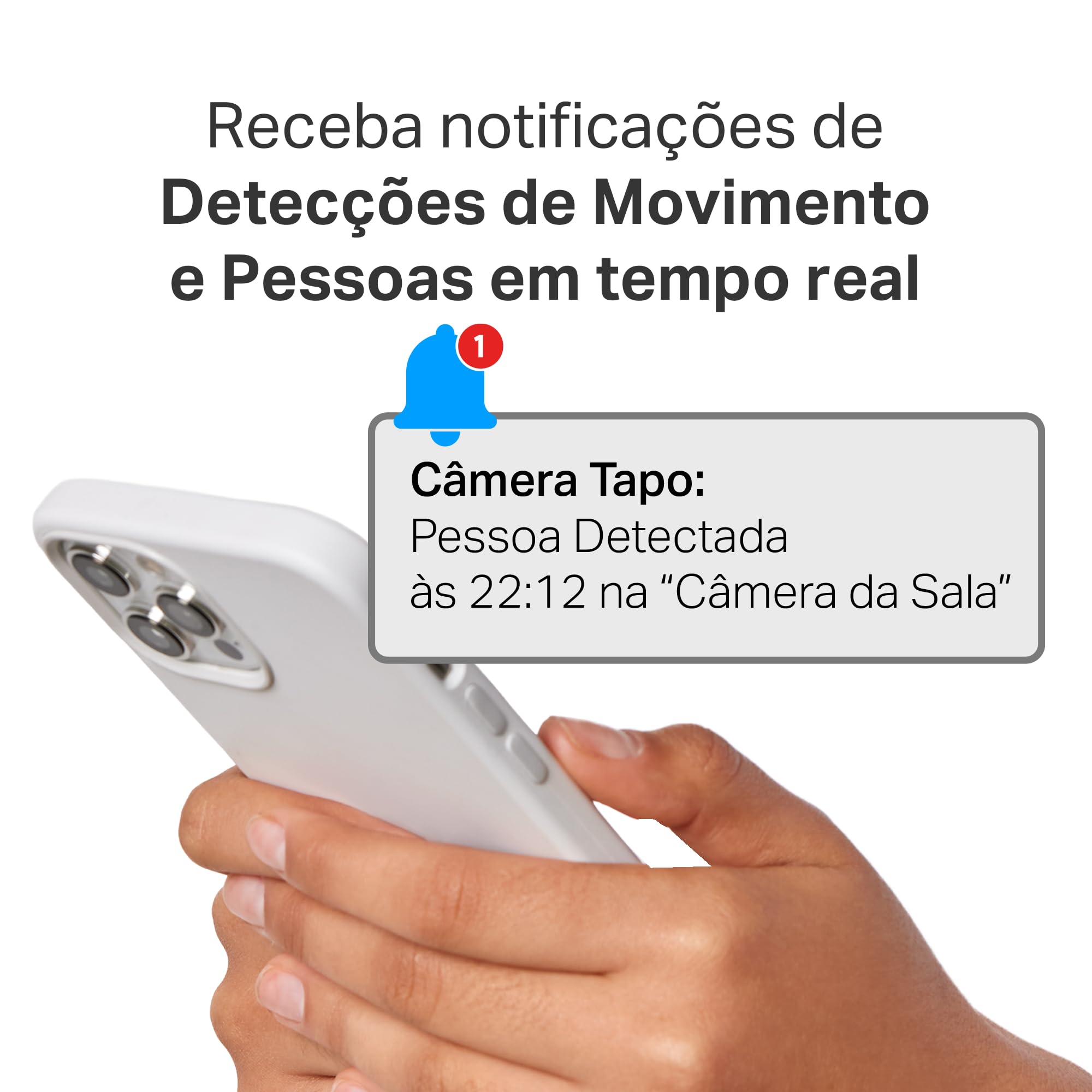 Tapo 1080P Camera Interieur WiFi 360° Connectée Smartphone,C200
