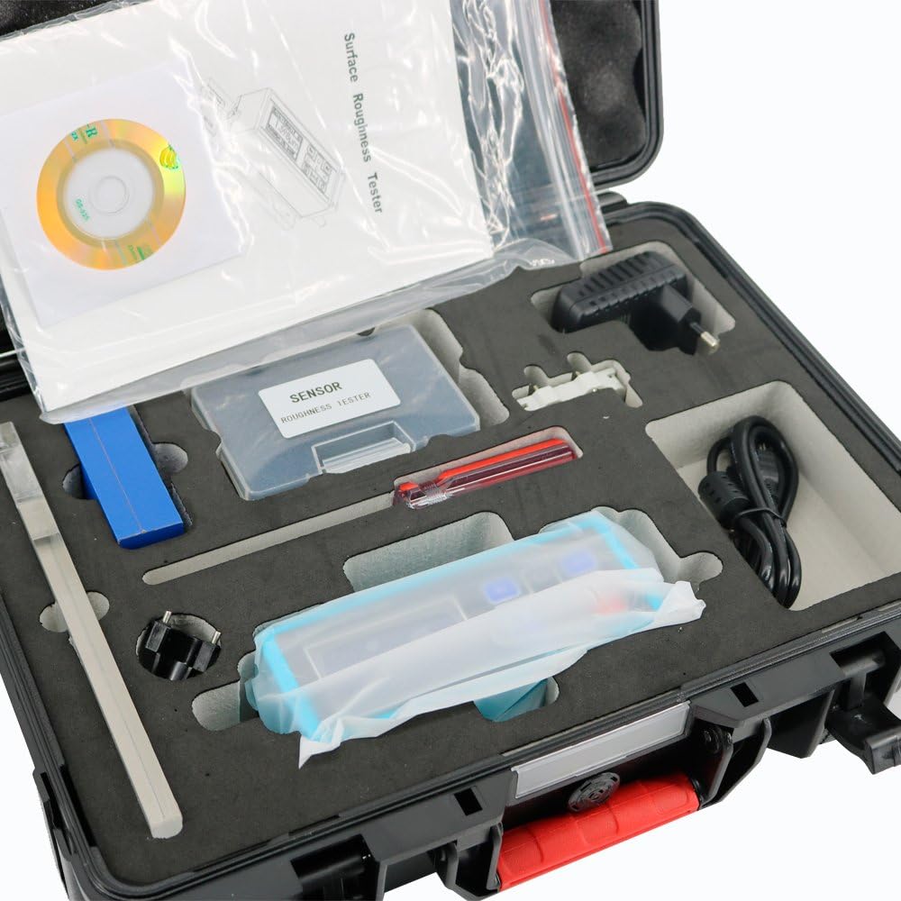 Digital Surface Roughness Tester Profilometer KR210 Ra: 0.005-16.000um Rz: 0.02-160.00um