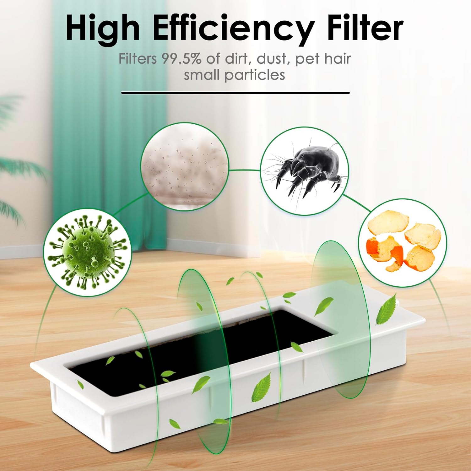 (21 Pack) T20 Omni Replacement Parts for ECOVACS DEEBOT T20 Omni/ T20e Omni/ T20 Max/ T20 Pro Robot Vacuum, 1 Roller Brush, 4 Side Brushes, 7 Dust Bags, 5 HEPA Filters, 4 Mop Pads, Accessories Kit