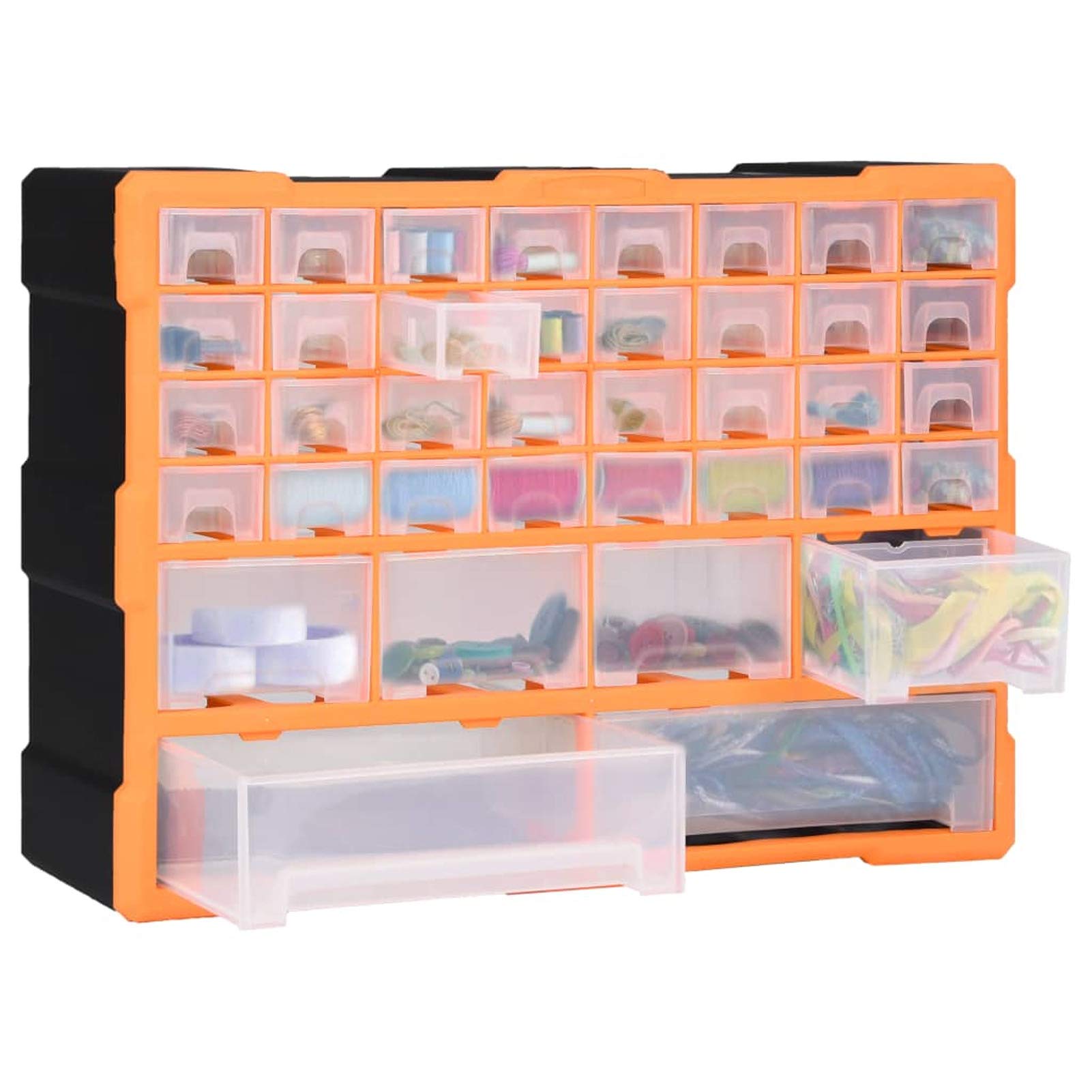 Mobile Contenitore con 40 Cassetti 52x16x37,5 cm,Articoli di ferramenta,Accessori ferramenta,Conservazione/ordine attrezzi,Cassette degli attrezzi(SPU:147577)
