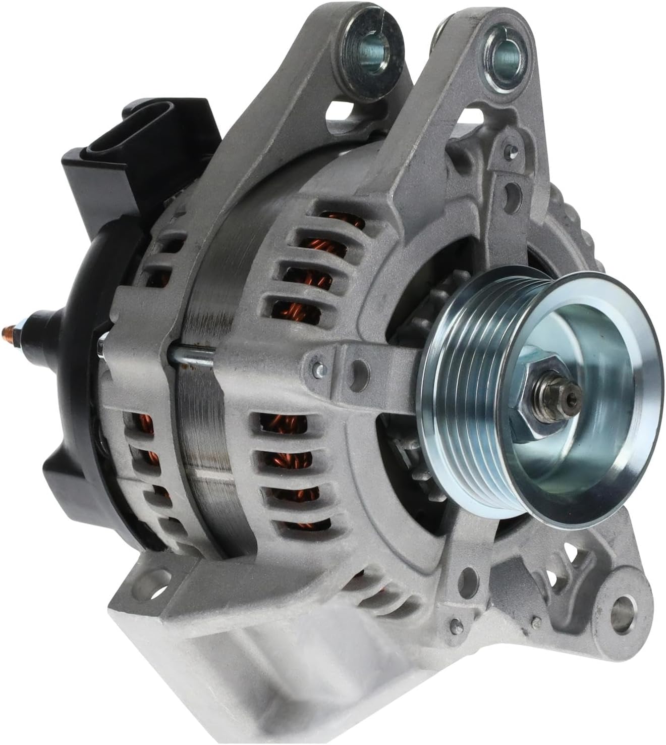 OEG Parts New Alternator Compatible With Cadillac DeVille 4.6L 2001-2005, Seville 4.6L 2001-2004; Compatible With Pontiac Bonneville 4.6L 2004 2005 104210-3060 1042103330 36-13919 89212488