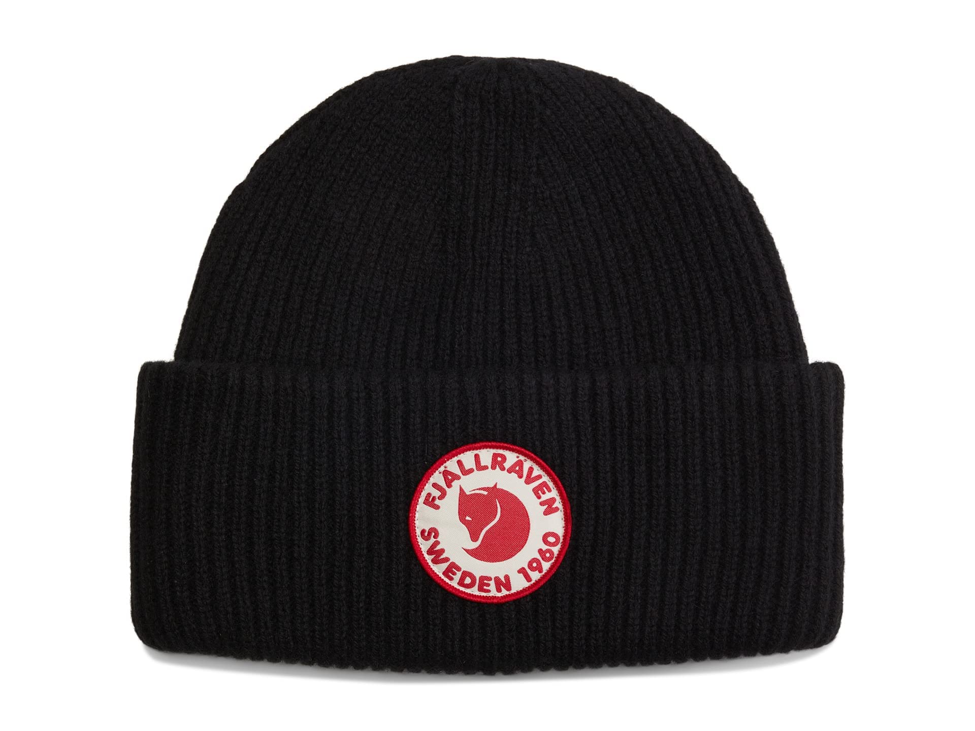 FJALLRAVEN Unisex 1960 Logo Hat, Black/White, One Size UK