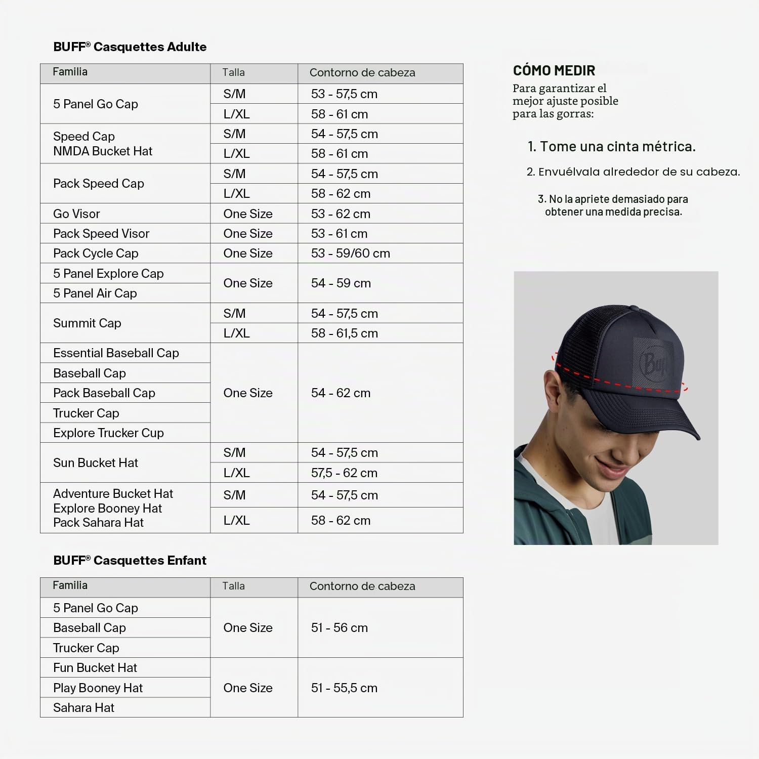 Buff Acai - Gorra Pack Sahara Unisex Adulto