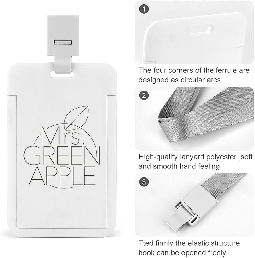 Amazon.co.jp: ミセス・グリーン・アップル IDカードホルダー 名札