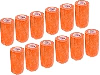 Vista 51 de Cinta adhesiva de 3 pulgadas para veterinarios (varios colores) (paquete de 24) rollo de agarre de vendaje flexible de adherencia autoadhesiva