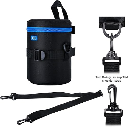 Vista 26 de JJC Funda profesional para lente de cámara para Sony FE 3.543 in f2.8 Nikon AF-S 2.165-11.811 in 2.756-11.811 in Canon RF 3.346 in f2 EF