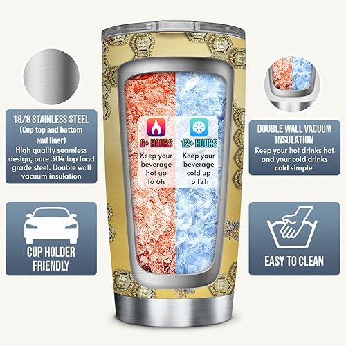 Miniatura 23 de winorax Vaso de cerdo con tapa para cara de cerdo, tazas de viaje de 20 onzas, regalos divertidos para amantes de los cerdos, mujeres, niñas