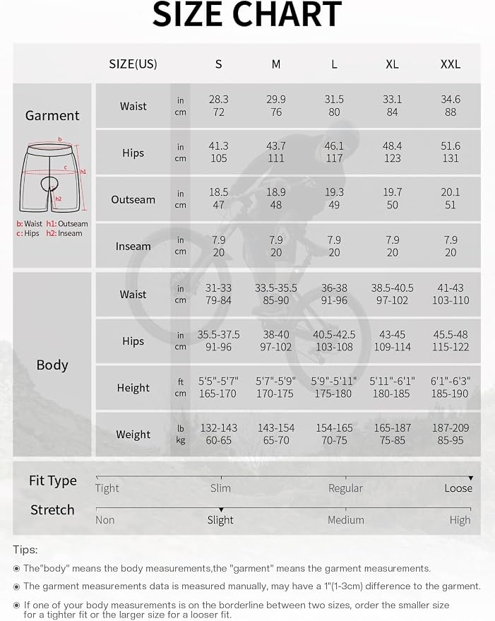Pantalones cortos ciclismo hombre con acolchado resistentes al agua miniatura 6