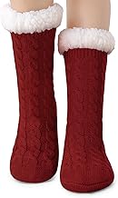 Warm Cuddly Socks Stopper Socks for Women, Fluffy Thick Non-Slip Socks, Gifts for Women, Winter Christmas Socks, Hut Socks, Women, 36-42