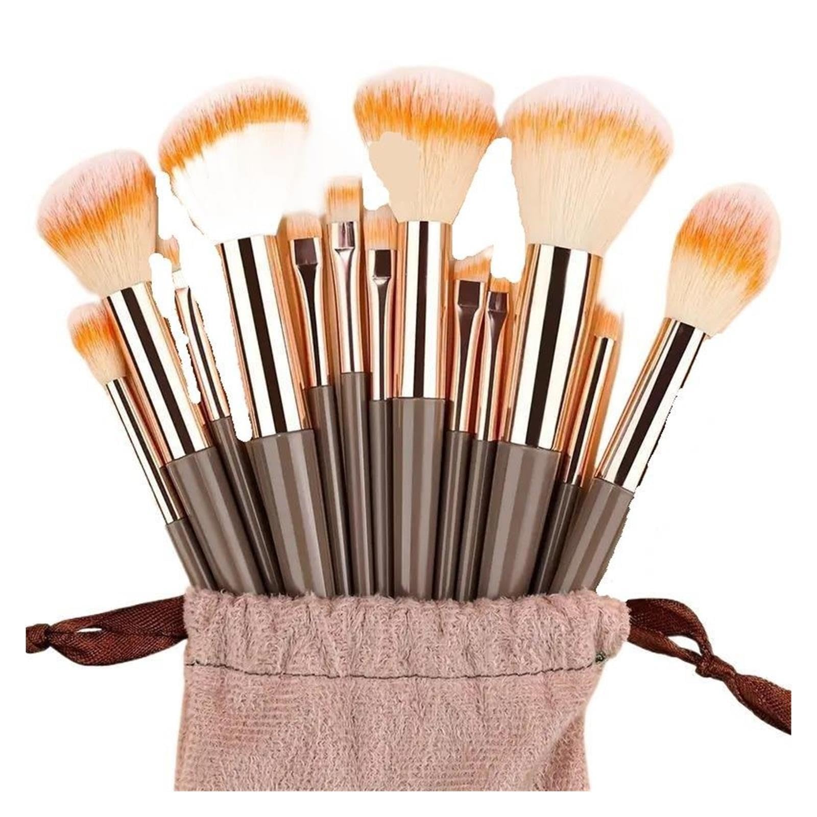 13 brochas de maquillaje