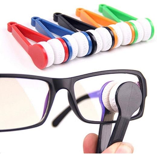 AUGEN Microfiber Eyeglass Cleaner Brush 7x2 cm