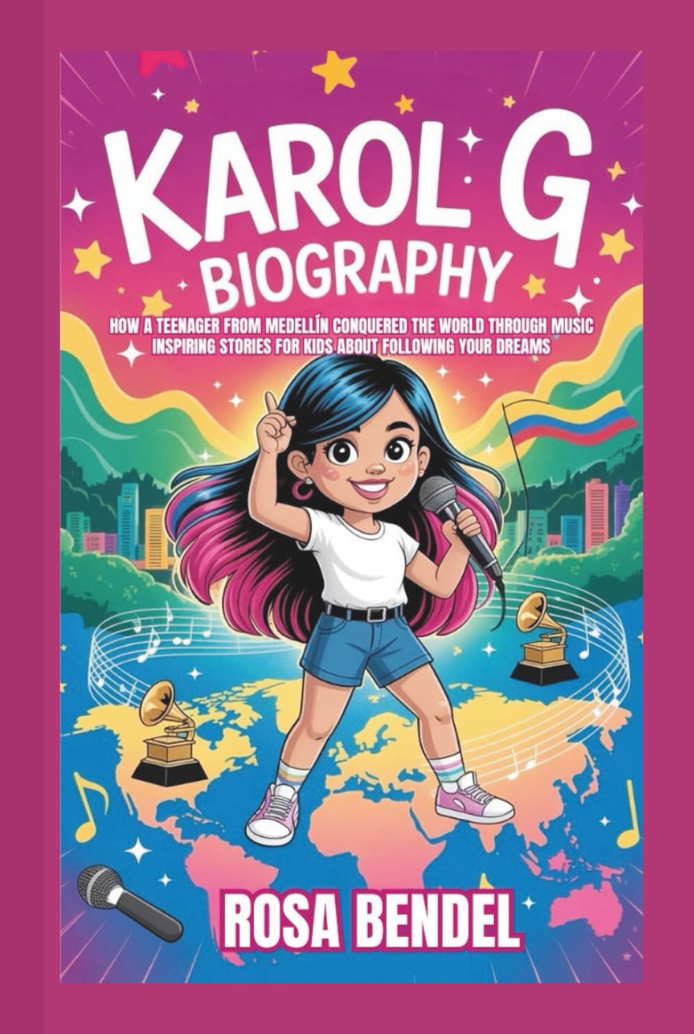 Biographie Karol G pour enfant livre inspirant suivre ses reves