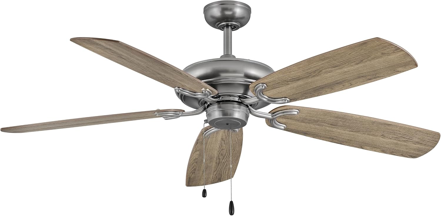 Hinkley Grove 56-inch Ceiling Fan with light wood blades