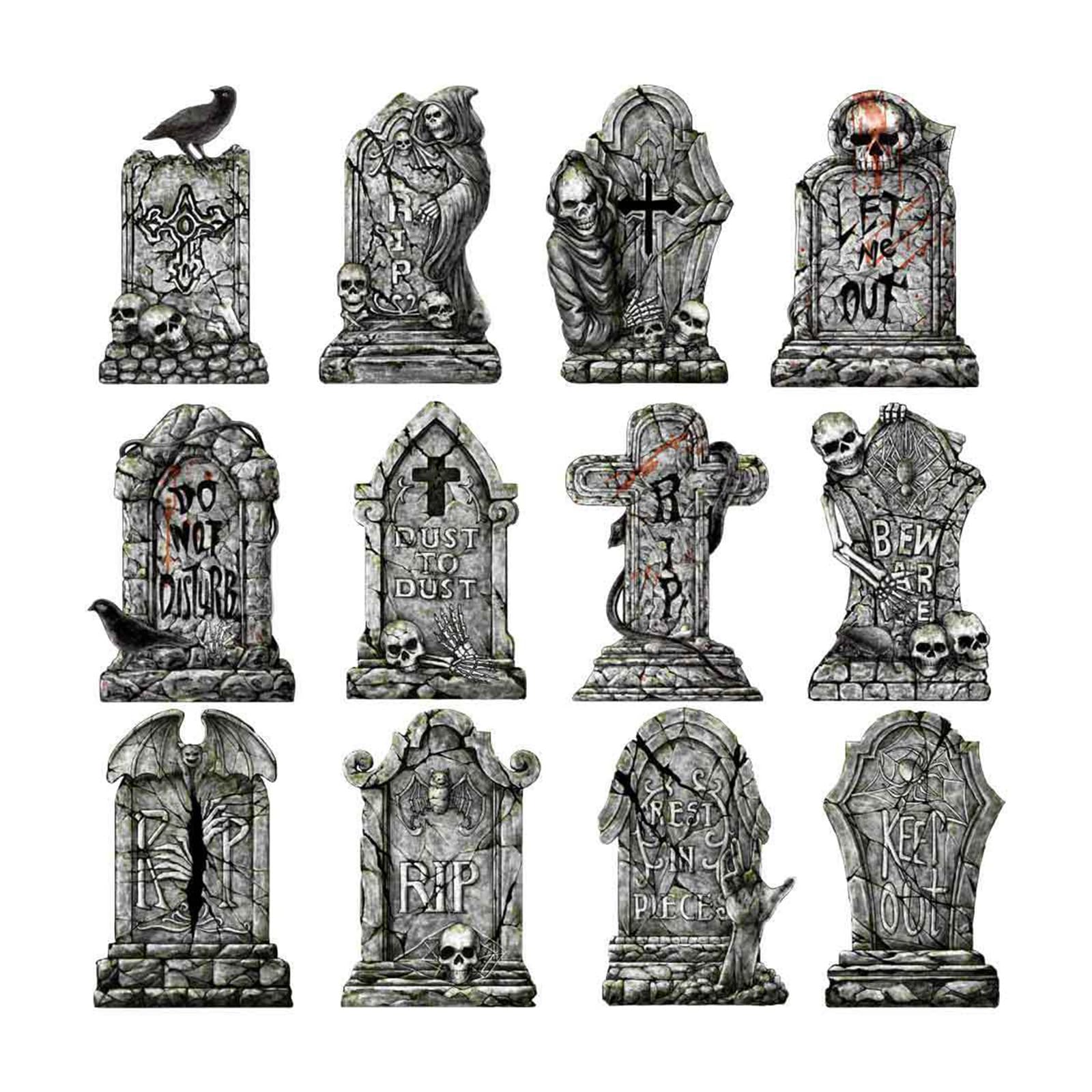 carotoe Holiday Refrigerator Stickers Door Stickers, Halloween Decors for Fridges and Door Scratch Resistants Decors Halloween Fridges Accent