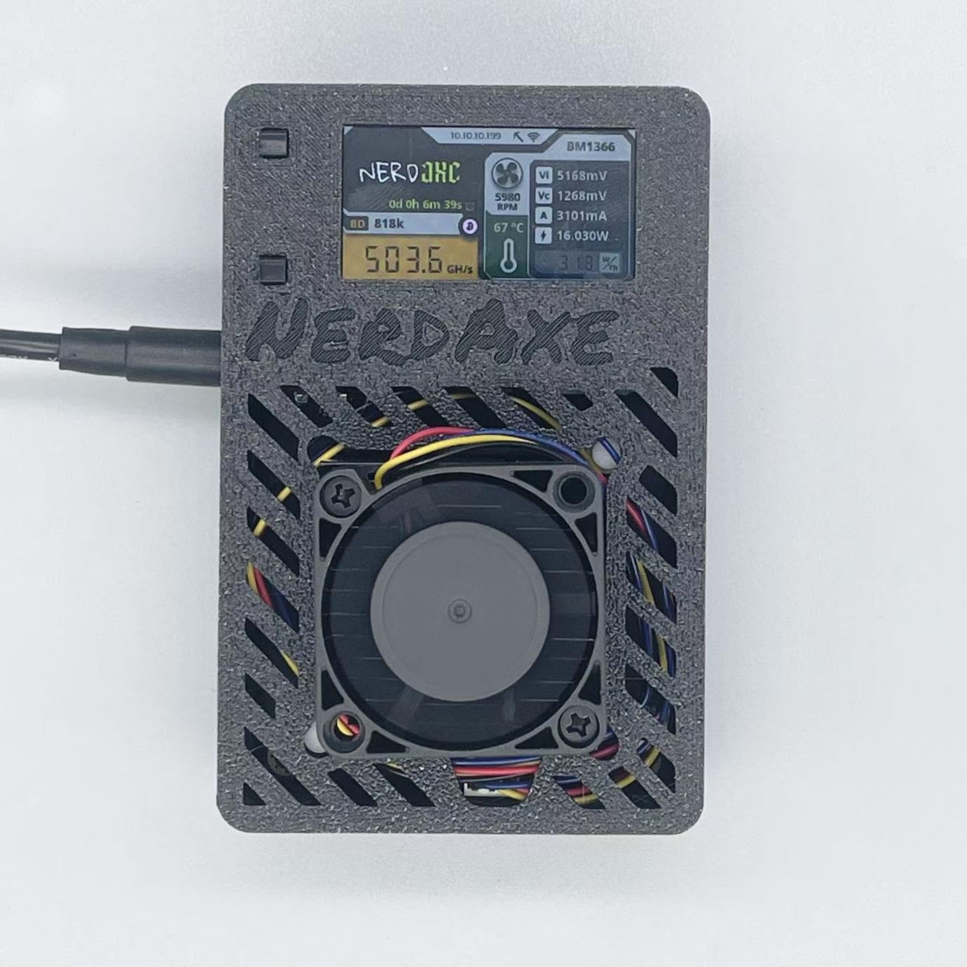 Nerdaxe Bitcoin Miner Btc Open Source Solo Miner Nerdaxe Miner | Desertcart  Seychelles