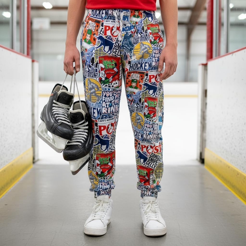 ChalkTalkSPORTS Hockey Lounge Pants | Multiple Designs | Youth & Adult Sizes