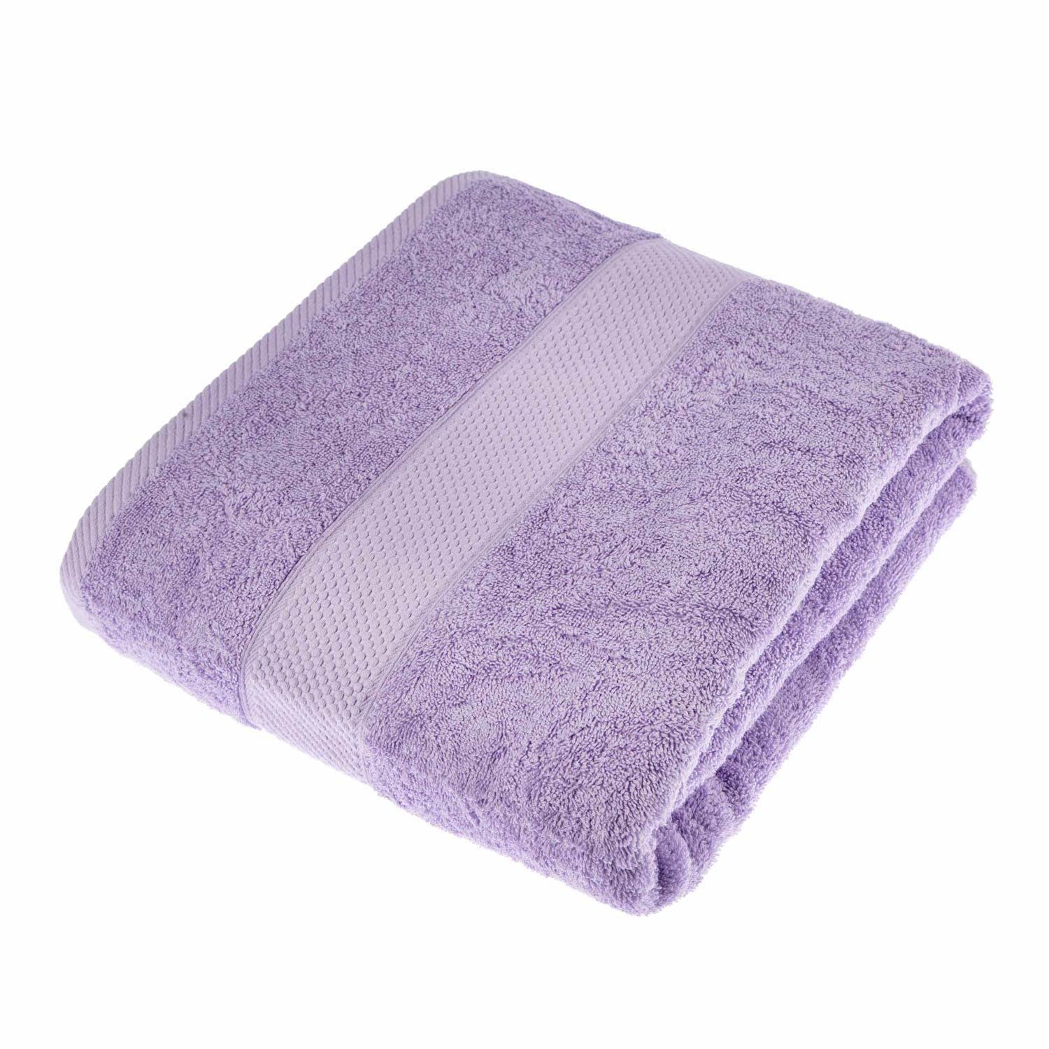 Homescapes Purple Lilac Jumbo Towel 100 % Turkish Cotton