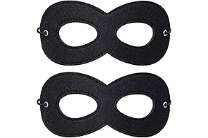 Black Felt Eye Mask Halloween Costume Mask