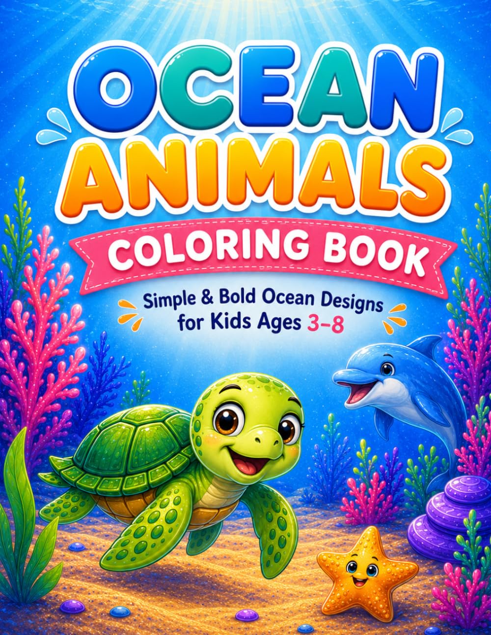 Underwater Adventures: Coloring Book