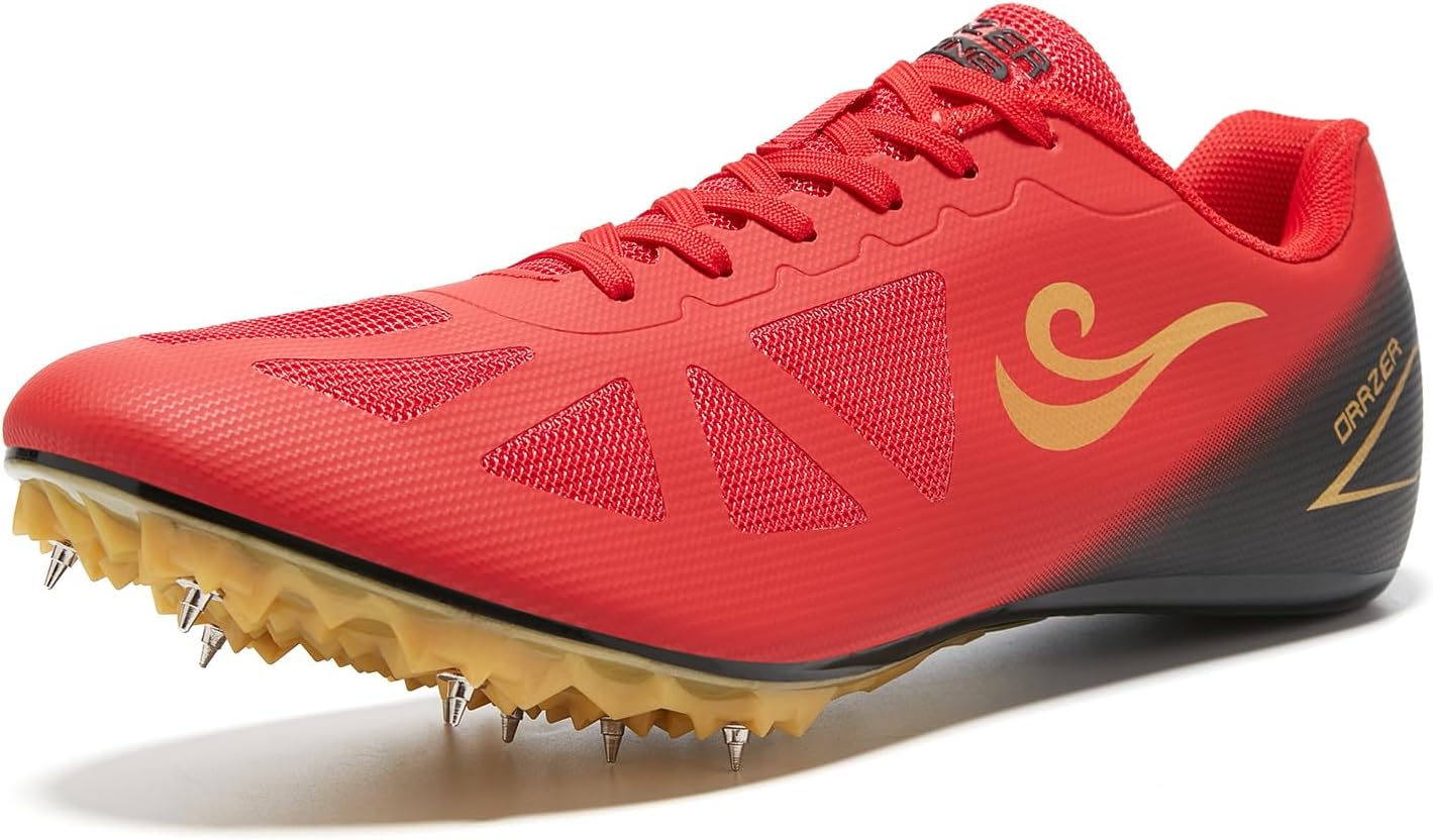 Men's Track and Field Spikes Shoes for Women Lightweight Running and Jumping Sneakers
