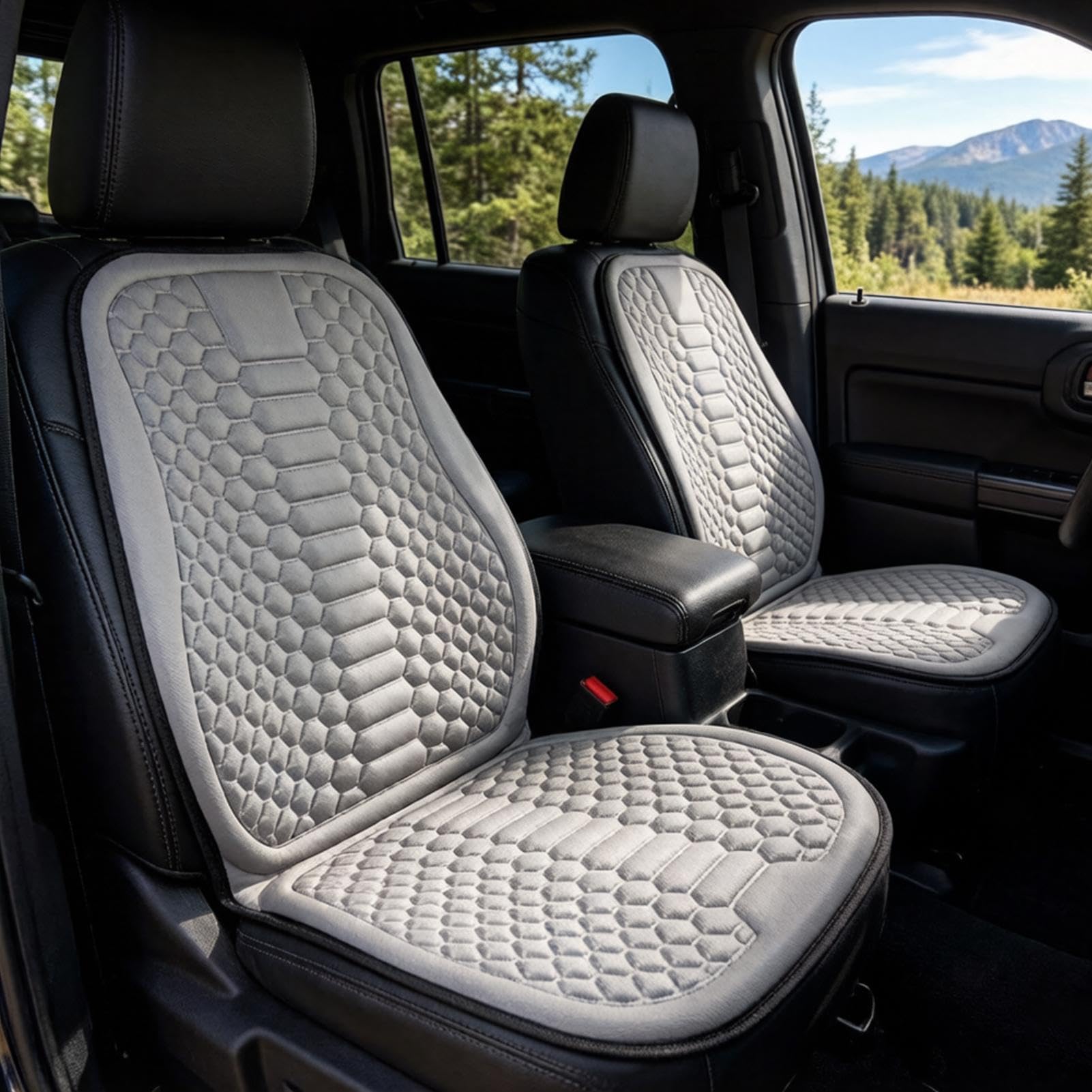 Cuscino Rinfrescante per Auto | Raffreddante E Antipolvere,Tappetino Estivo Per Sedili Auto - Per Guidatrici Camion Berline SUV Camper Guida Città Pendolarismo Quotidiano Autostrada Lunghi