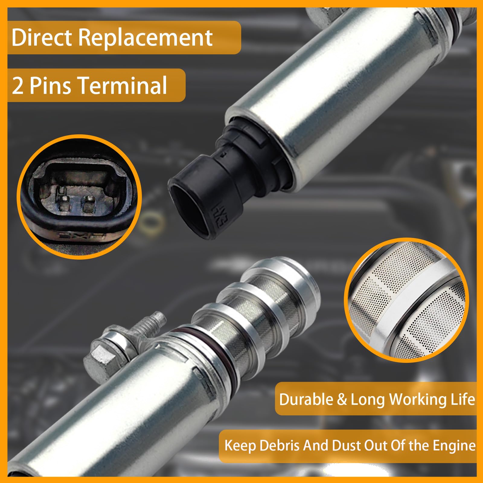 Intake Exhaust Camshaft Solenoid Buy Intake & Exhaust Camshaft Position Actuator Solenoid Valve Kit For GM Chevy Malibu HHR Buick Intake Exhaust Solenoid Set