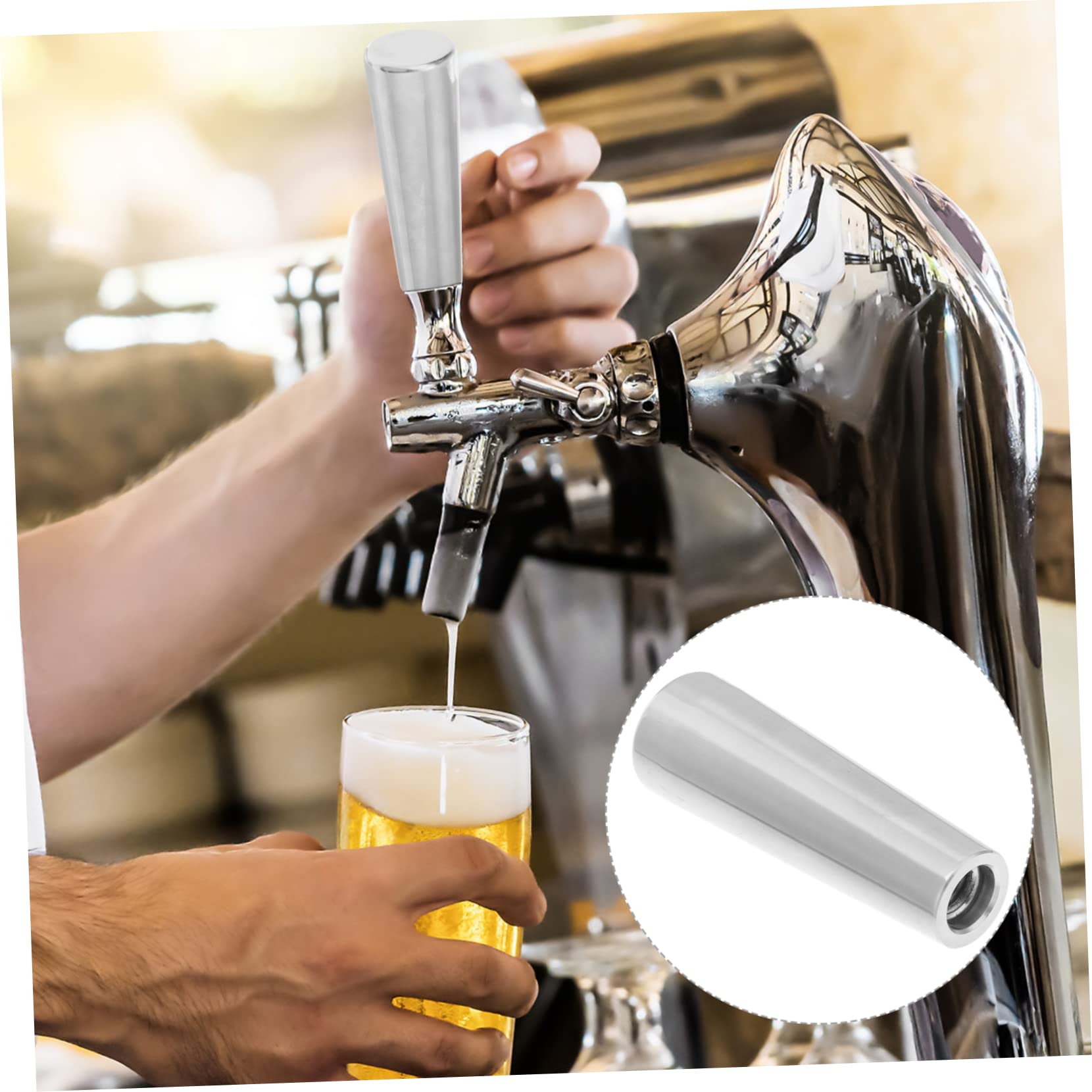 Cabilock 2 Uds Manija De Grifo De Cerveza Barril De Cerveza Torre De Cerveza Manija De Torre De Barril Llave Manija del Grifo Portafiltro Manijas De Grifo De Barril Manijas De Grifo