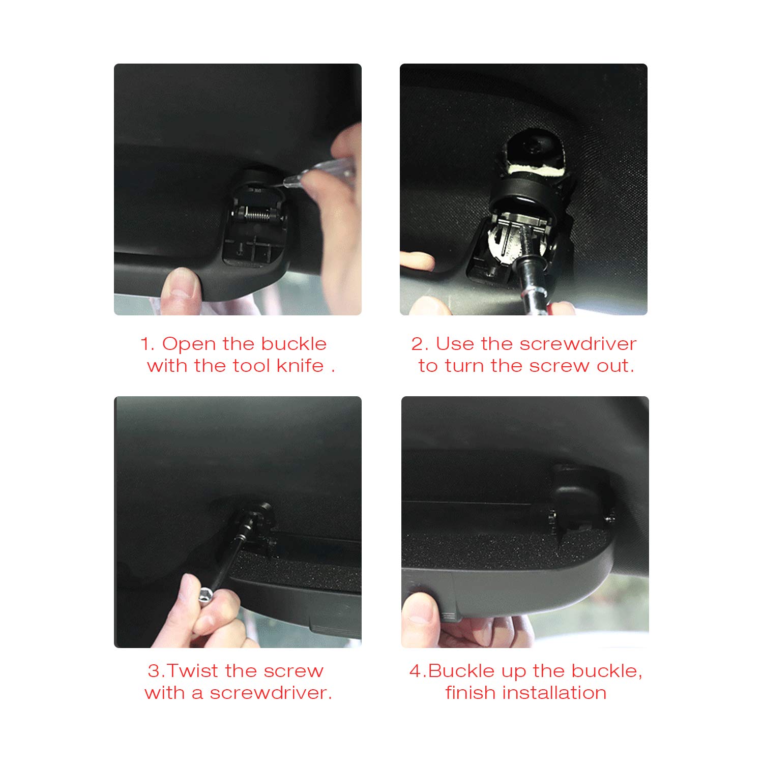 Car Visor Sunglasses Case For BMW 1 3 5 6 7 X3 X5 X7 Series, ABS Universal Car Sunglass Holder Glasses Protective Organizer Box Auto Interior