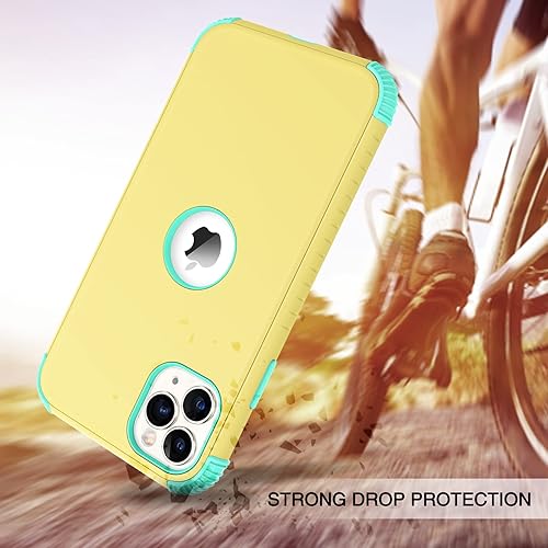 Miniatura 3 de BENTOBEN Funda para iPhone 11 Pro, funda para teléfono iPhone 11 Pro, resistente 2 en 1, cuerpo completo, resistente, protección a prueba de golpes,