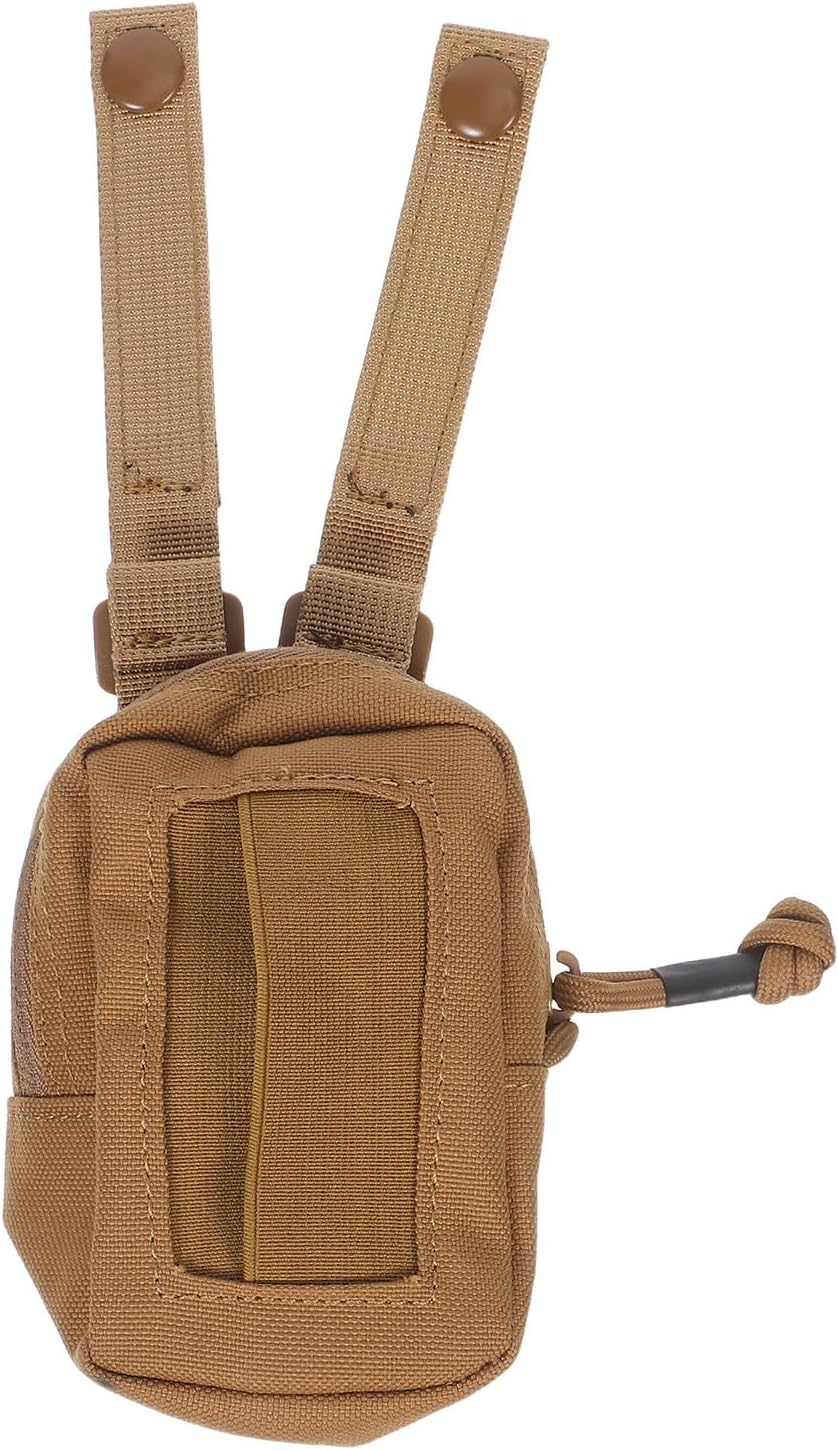 Outdoor Waist Pack Belt Gloves Pouch Compact Tool Organizer Utility Storage Pouch Portable Coin Purse for Hiking Camping and Outdoor Activities